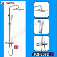 BỘ SEN CÂY NÓNG LẠNH ĐỒNG THAU KS-8072 BỘ SEN CÂY NÓNG LẠNH ĐỒNG THAU KS-8072